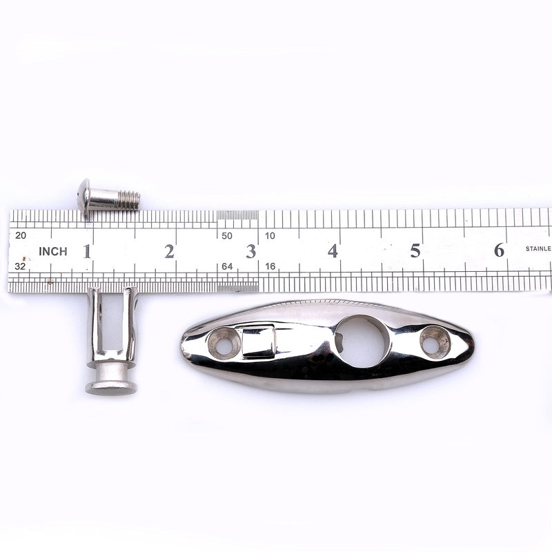 Mxeol Bimini Swivel Mount Quick Release Hinge Stainless Steel Pair - Image 4